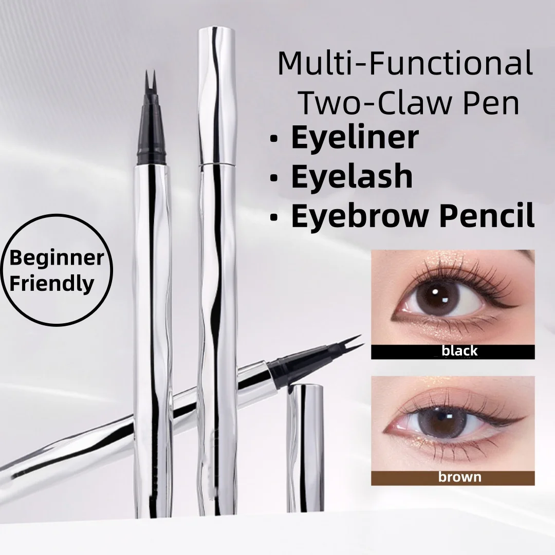 255-Eyebrow Pencil for Wild Brows (Waterproof & Sweatproof), Lower Lash Eyeliner, Smudge-Proof Brow Application