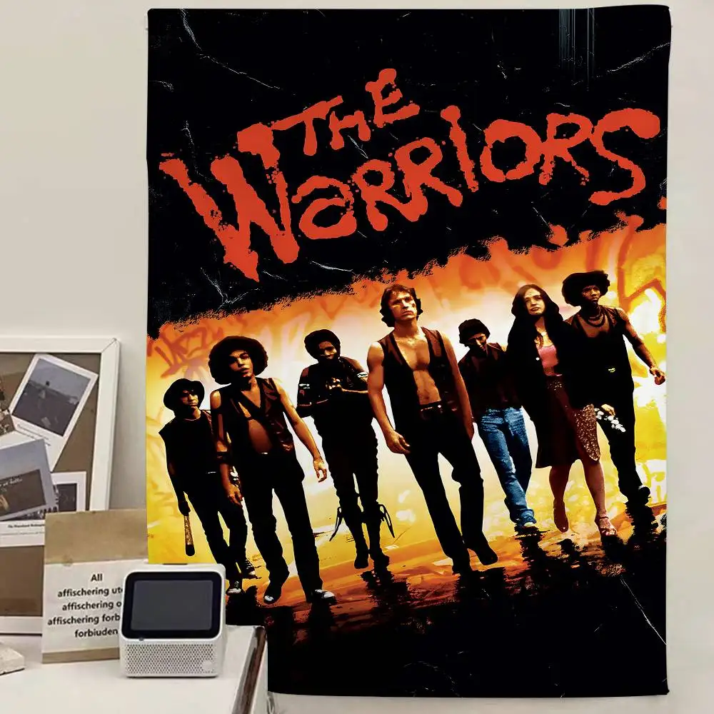 City Movie T-The Warriors DIY Wall Tapestry for Living Room Home Dorm Decor Wall Art Decor