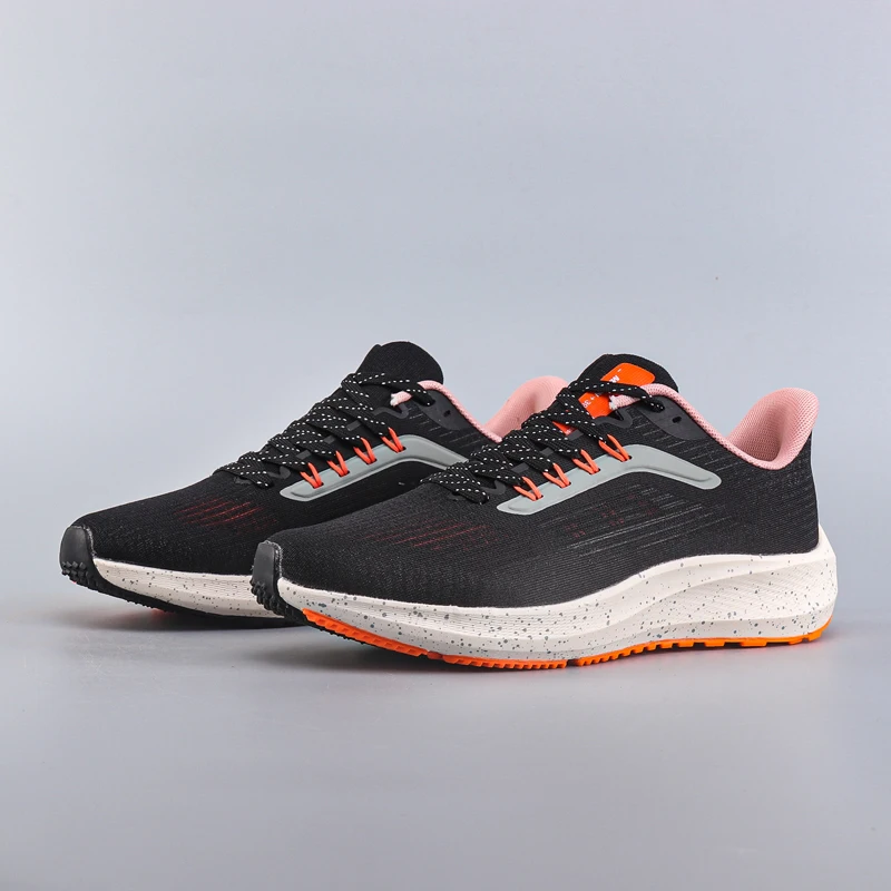 

Lightweight Running Shoes for Men Breathable Mesh Cushioned Athletic Shoes with Shock Absorption Training Sports Sneakers