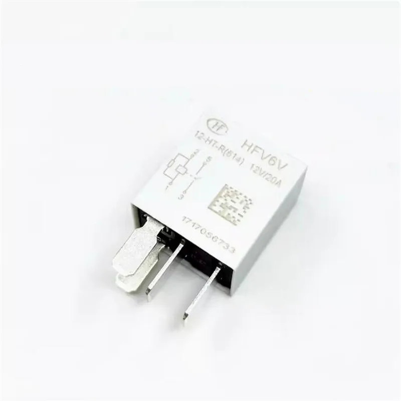 

HOT NEW HFV6V 12-HT-R(614) HFV6V 12HTR(614) 12VDC DCV12 12V 20A 4PIN relay