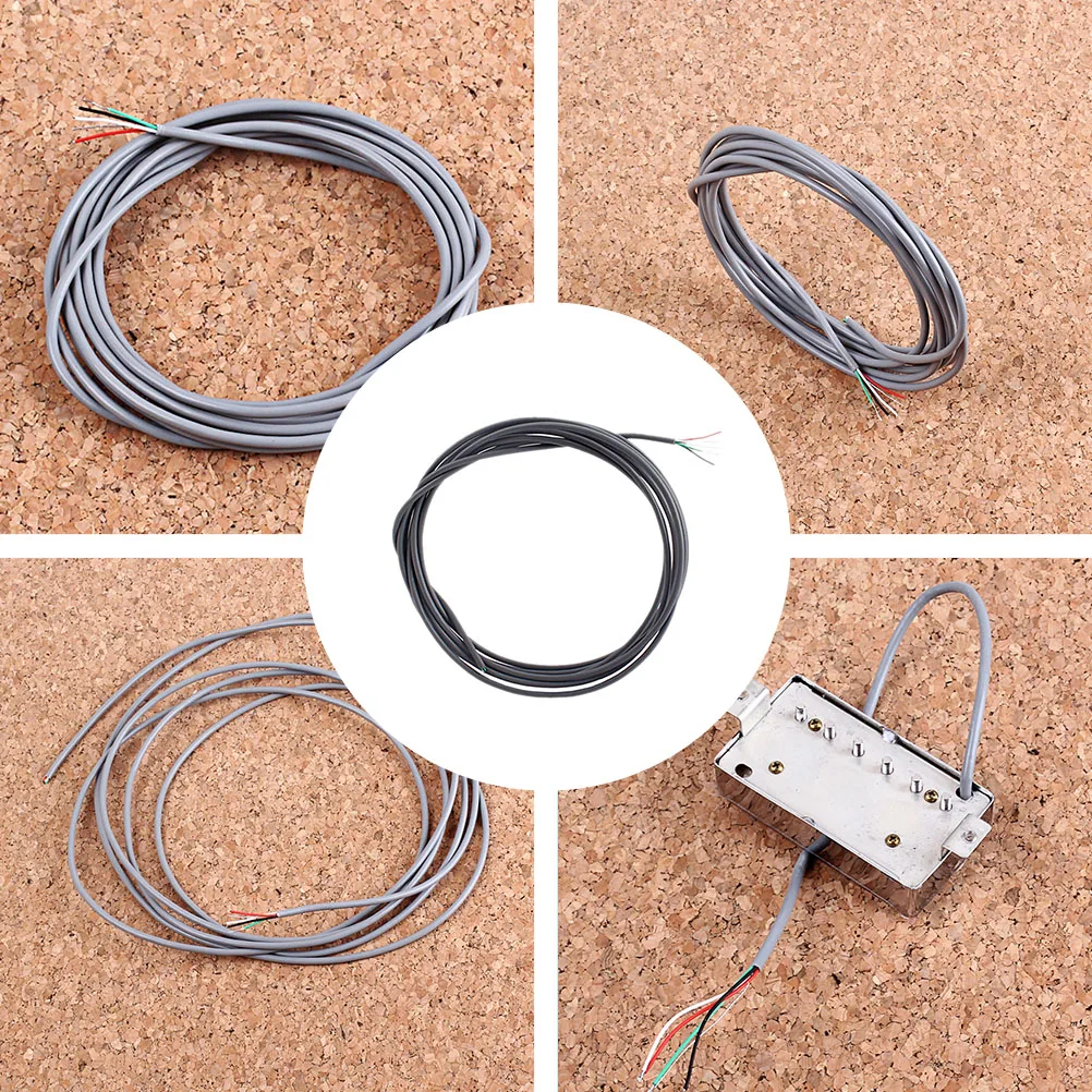 

Hookup Wire 5-Conductor Wire Guitar Shielded Wire Pickup Line for Guitar Pickup Cable