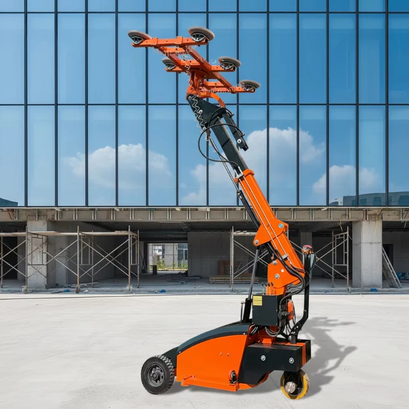 Electric Vacuum Robots Lift for Glass Movement and Lifting for in New Factories and Metallurgy