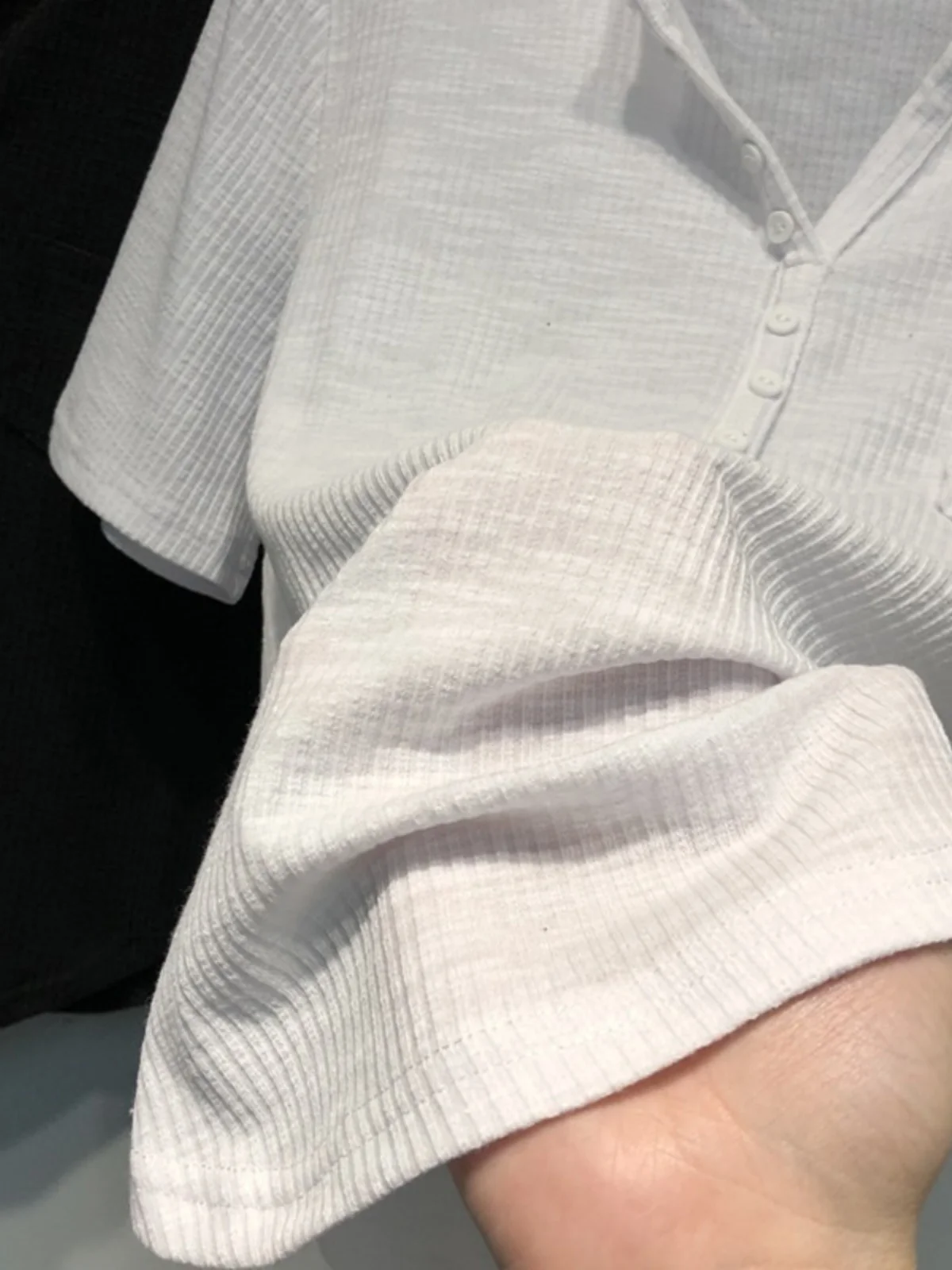 Extra Large 300 Pounds Thread Cotton Short Sleeve T-Shirt Men Women Summer Small Size Korean Version Simple Loose Slimming Bo...