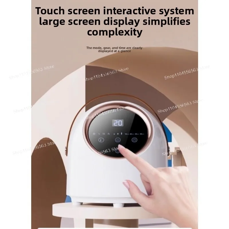 أداة سبا لتدليك رذاذ العين (جديدة) - رذاذ دافئ/بارد للتبخير وضغط التسخين للعناية بالعين