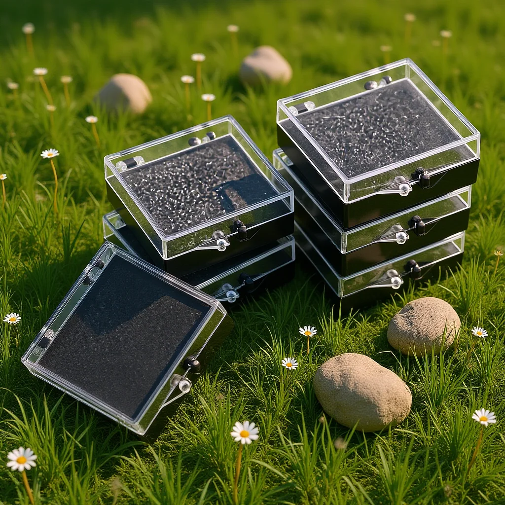 

6Pcs Pin Display Box Premium Badge Organizer Chic Design Jewelry Display Case for Brooch Pins Photo Props
