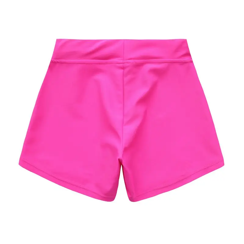 Girls Dance Elastic Rope  Boxers Classic Solid Color Design Dance Gymnastics Shorts Sweat Dry Yoga Shorts For Kids