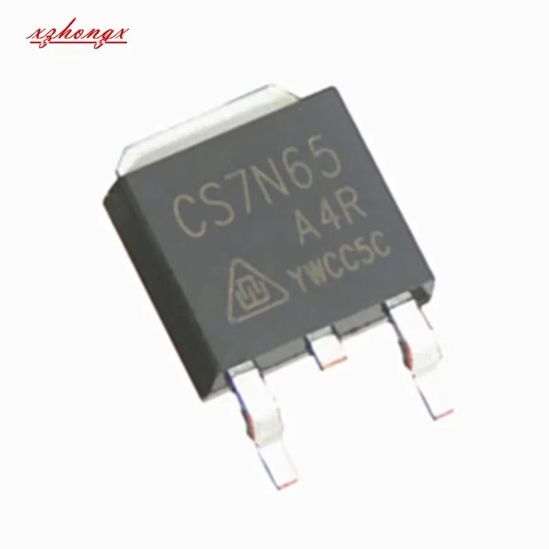 5 pçs/lote CS7N65A4R CS7N65 PARA-252 [SMD]