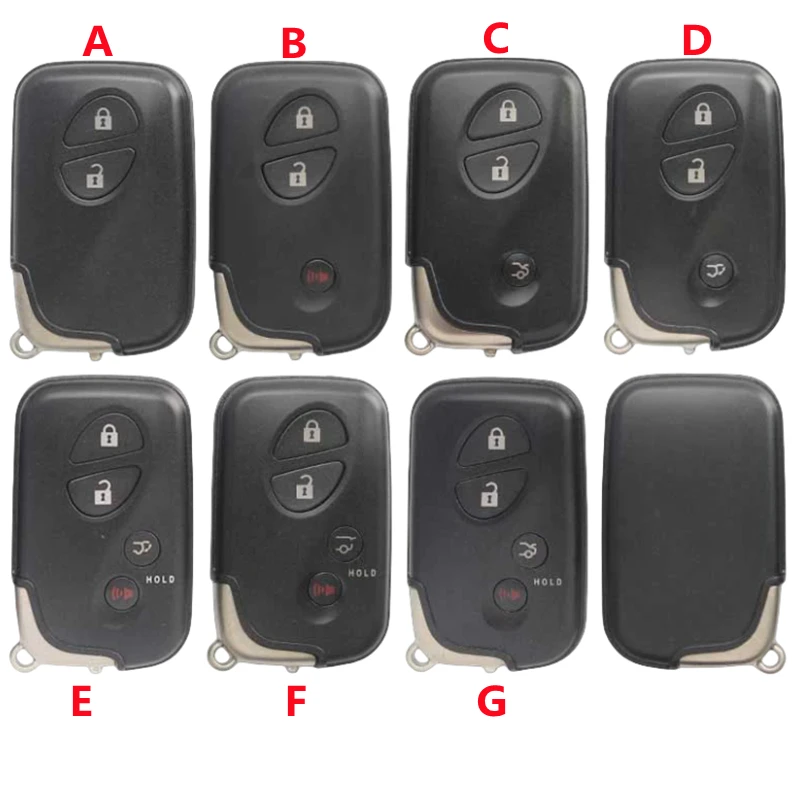 

XIEAILI OEM Сменный чехол для ключа без ключа для Lexus IS250 ES350 GS350 LS460 LX570 RX350 CT200h NX RX IS ES