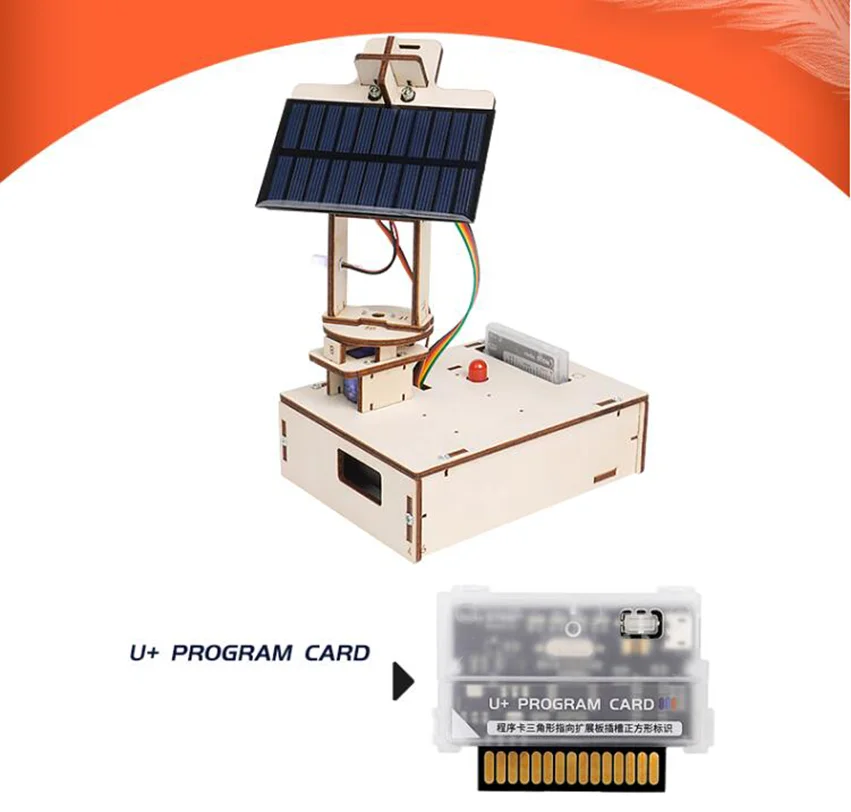 

Smart Solar Light Tracing DIY Kit Maker Technology Small Production Applicable to Arduino Programming Teenagers