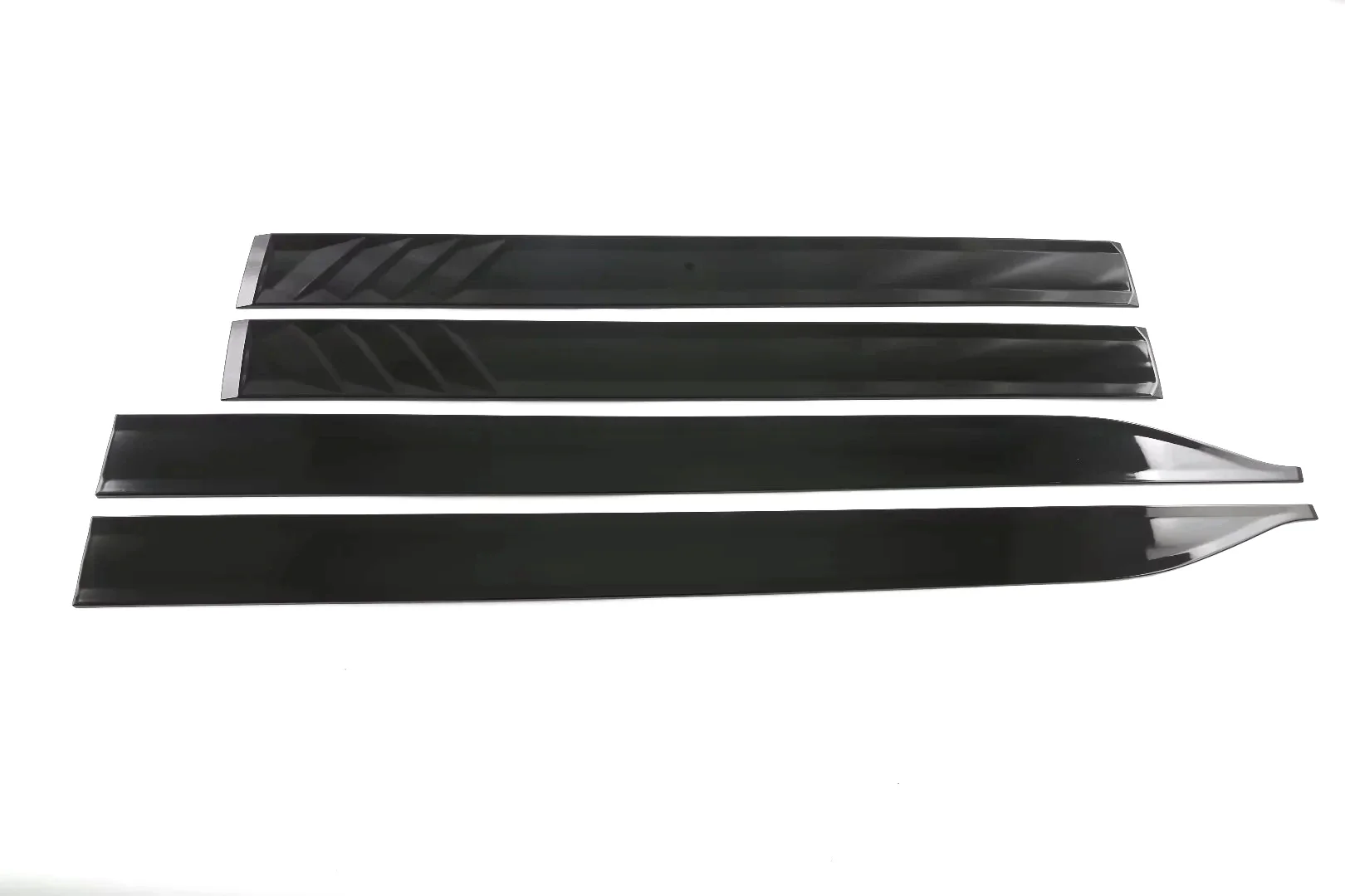 For Ford F150 Raptor 2021 2022 2023 Car styling ABS Black Carbon Fiber Side Door Body Cover trim Frame Strips Accessories