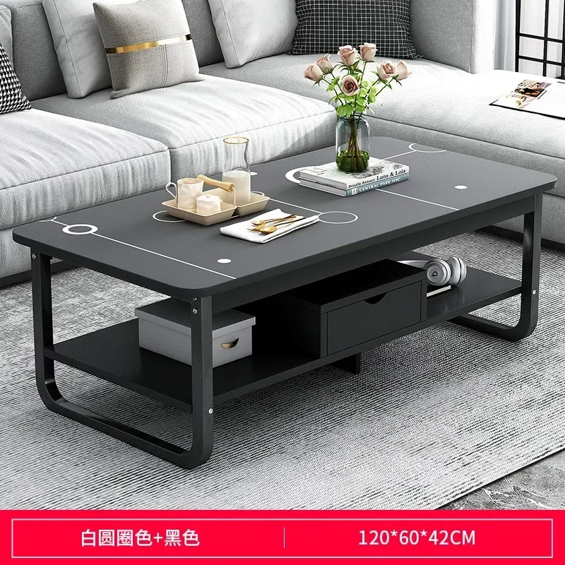 Drewniany stolik kawowy lekki luksusowy nowoczesny prosty rama nogi stolik do herbaty balkon małe minimalistyczne Koffietafels meble do salonu