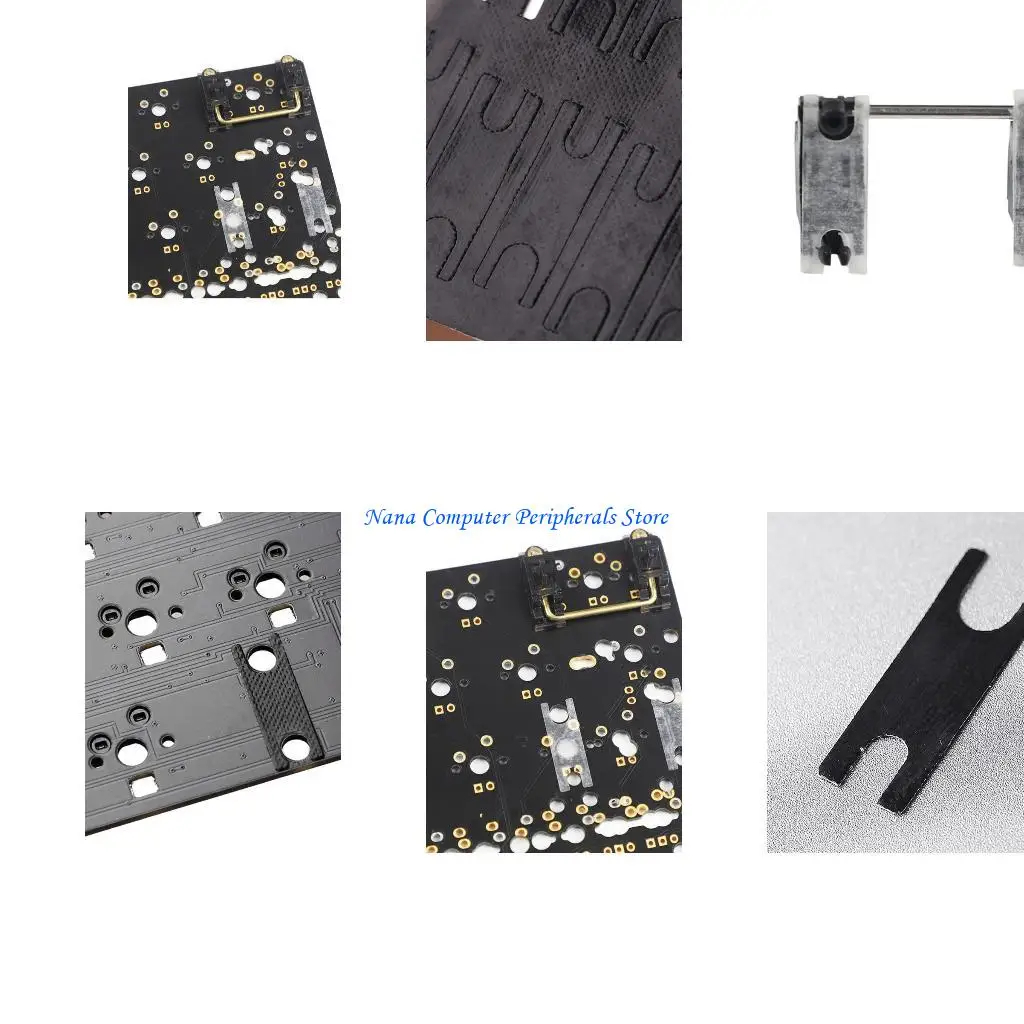 

F68C 20pcs Mechanical Keyboard PCB Stabilizer Satellite Switch Film PTFE Silica Gel