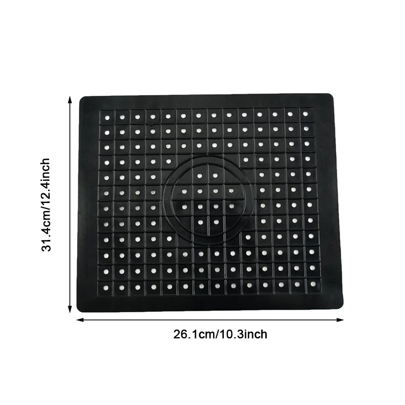 Zachte rubberen gootsteenmat Antislip Thuis Warmte-isolatie Drogen Protector Cover Quick Drain Pad Home Keukenaccessoires Gootsteenpad