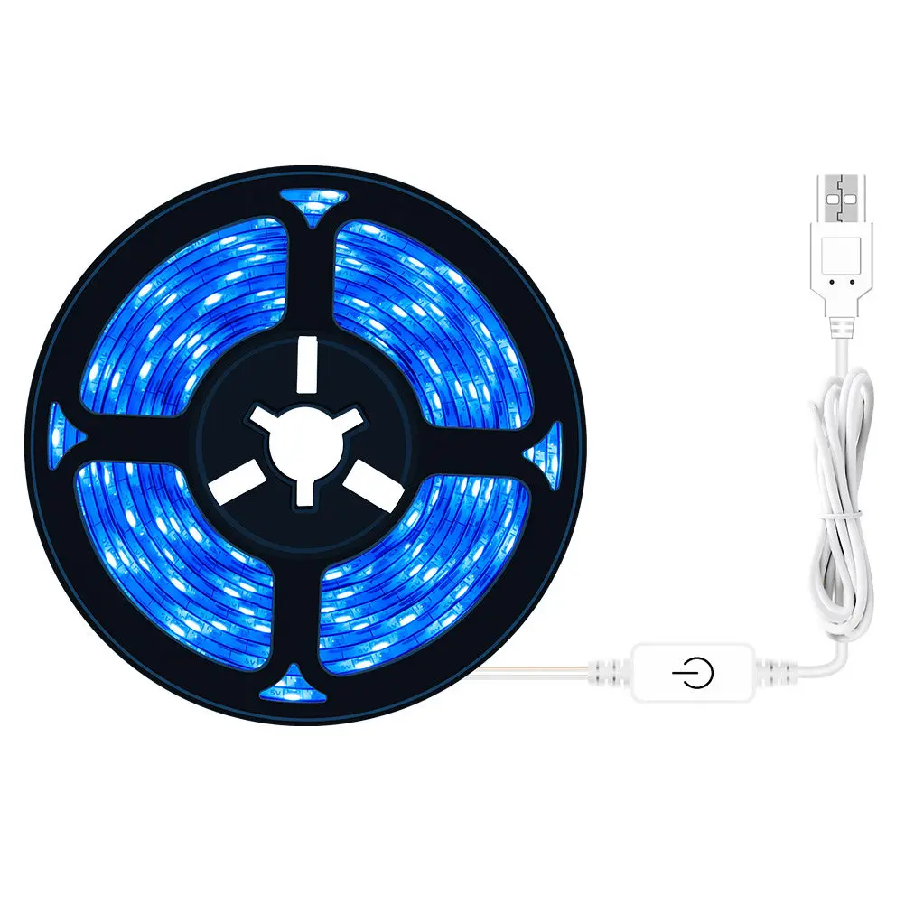 

USB Touch Dimmable LED Plant Light Strips Waterproof Full Spectrum Indoor Grow Lights High Brightness Long Life
