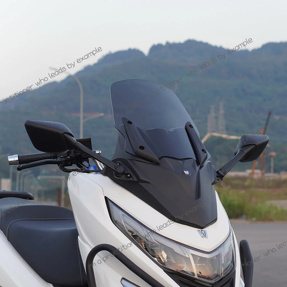 

Suitable for Haojue UHR150 third generation front face windshield motorcycle parts windshield front face