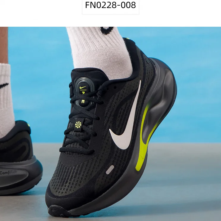Nike FN0228-013 2026 Neue Herren-Laufschuhe, schwarz, rot, Mesh-Kissen, hervorragender Halt, reflektierende Sport-Sneaker – Detail 18