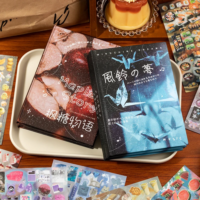 

30 шт./книга Y2K, милый дневник еды, серия, наклейка из пленки, журнал для девочек, чехол для телефона, сделай сам, наклейка для скрапбукинга, каваи, декоративная наклейка