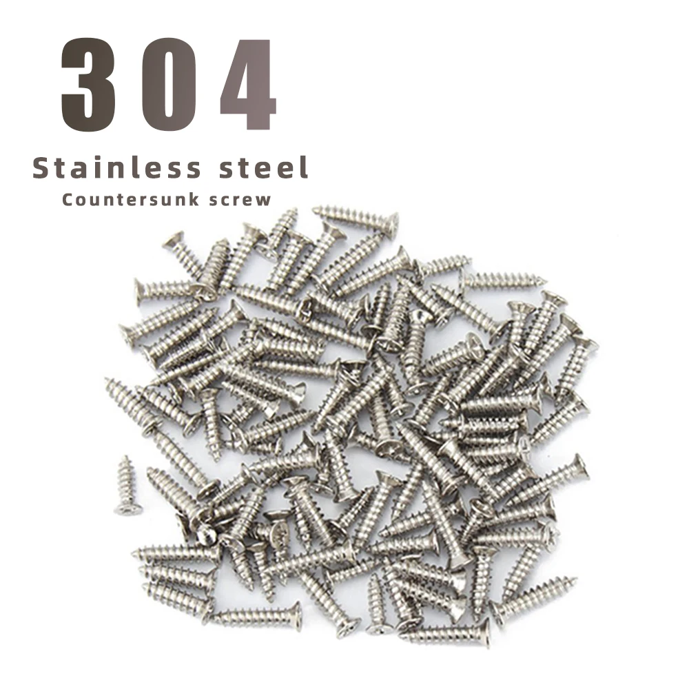 304 stainless steel material Fine thread countersunk self-tapping screws M5.5 M6 M8 Precision mechanical parts available