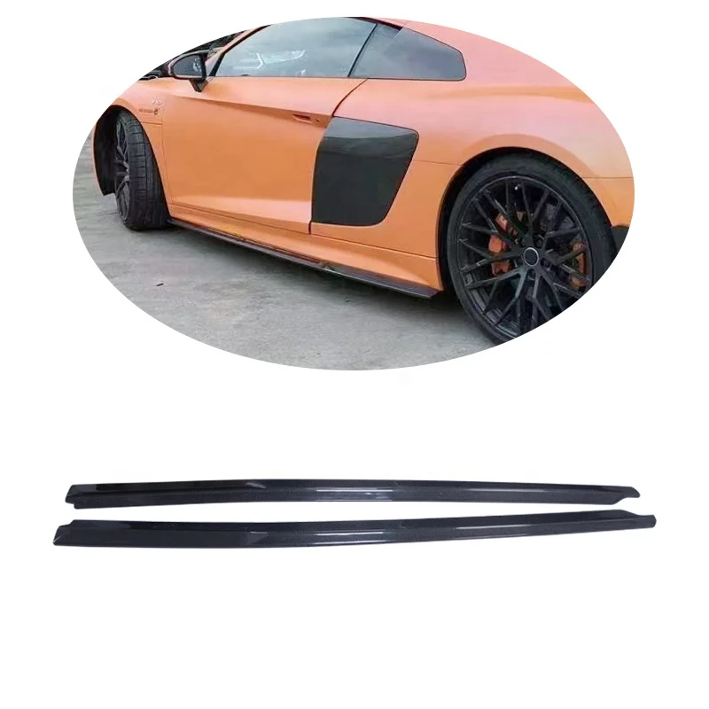 

Carbon Fiber R8 Side Skirts Extension For Audi R8 V10 Gen 2 2016-2019