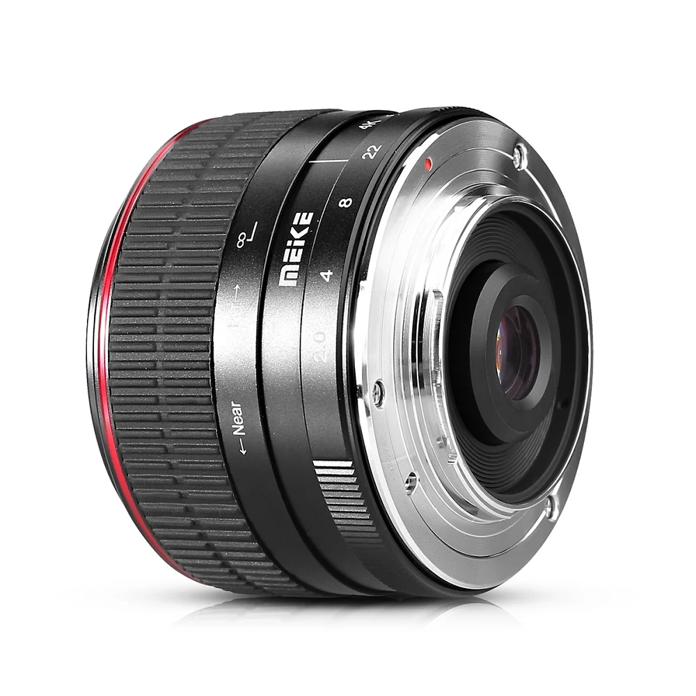 Imagem -04 - Meike-manual Focus Fisheye Lens Sony E-mount a7 A7s A7r A7ii A7rii A7sii A7iii A7riii a9 A6300 A6400 A6500 65 Milímetros F2.0 Aps-c