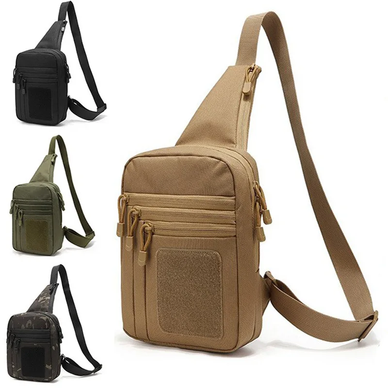 

New Men's Crossbody Chest Bag - Women Lightweight Tactical Shoulder Sling Pack for Outdoor Sports Hunting Camping Hiking