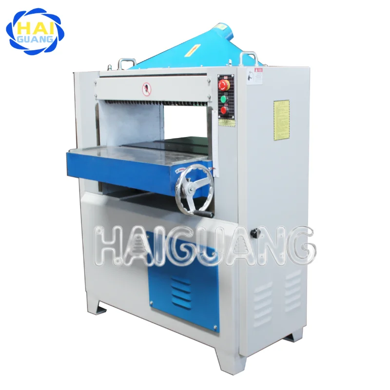 Professional Industrial Heavy-duty Single Side Woodworking Thickness Planer Carpentry Machine Tools with 4PCS HSS Cutterhead