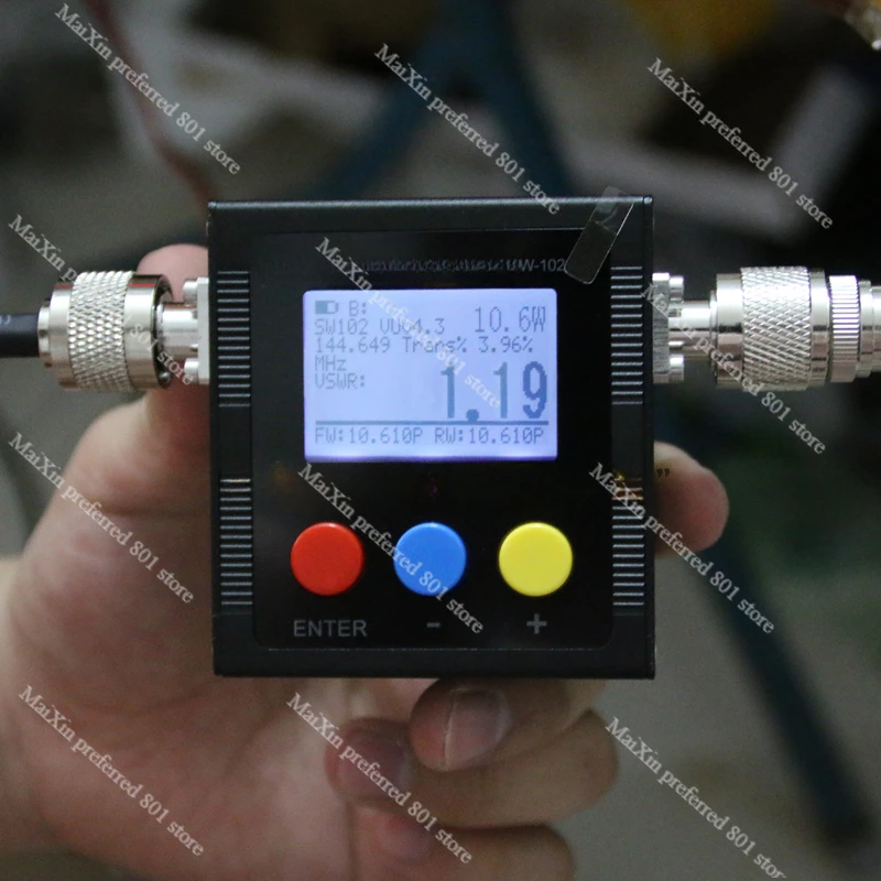 Standing Wave Meter/Power Meter SW-102 Test Intercom Vehicle Antenna Standing Wave Power/Digital Display Frequency Meter