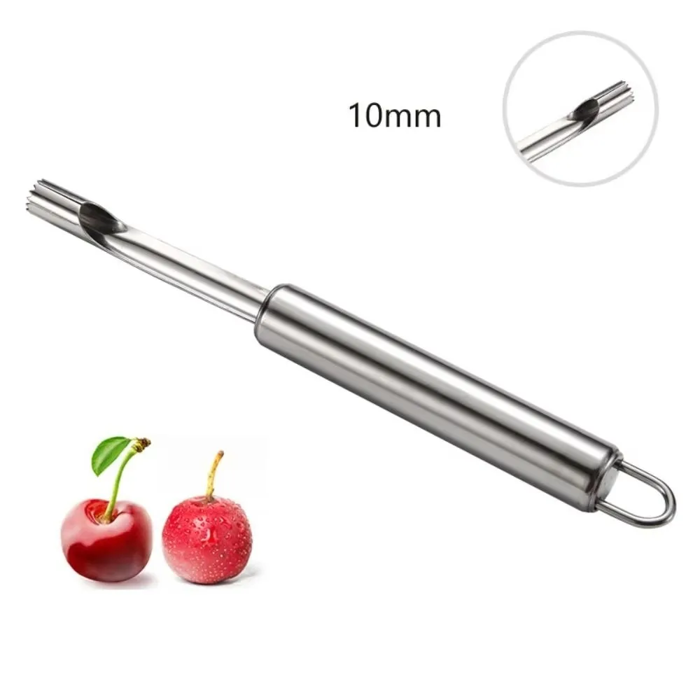 Stainless Steel Fruit Seed Remover Tool Portable Multi-function Remover Seed Slicer Kitchen Gadget