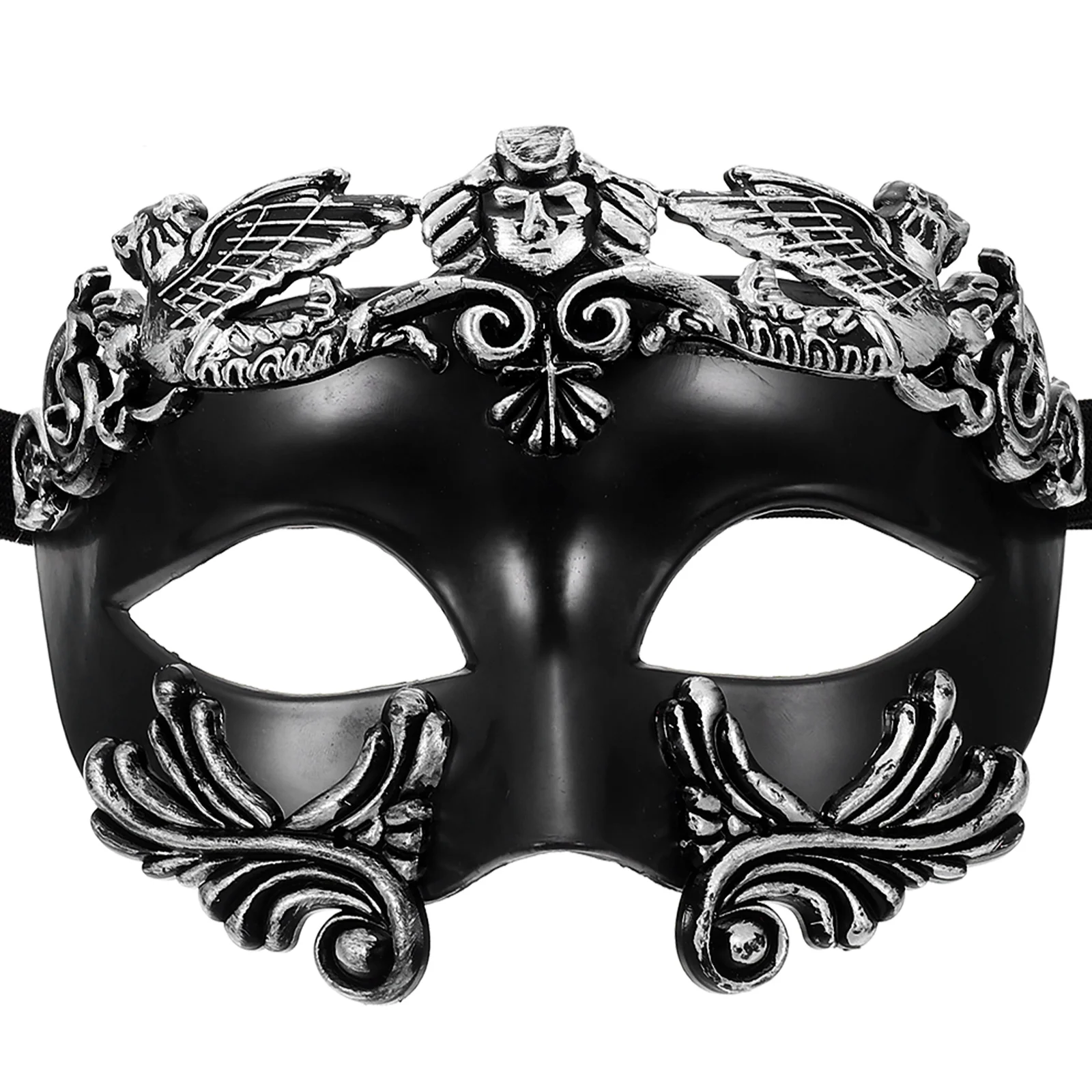 

Clothing Half Face Mask Miss Halloween Party Cosplay Prop Plastic Costume Props