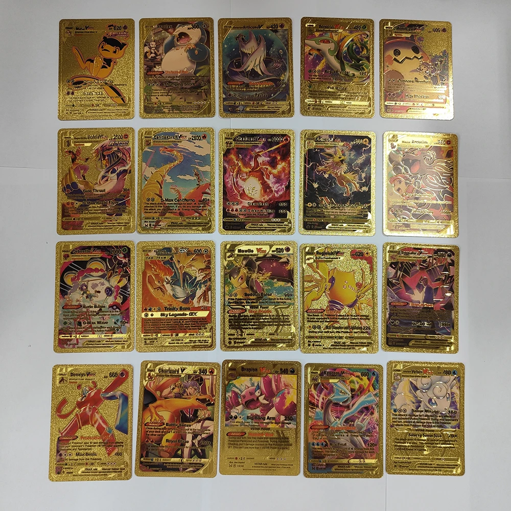 55 golden pokemon cards Watch Unboxing Ultra Rare PCs V Vmax DX GX on Amazon Live Premium 55 Golden Pokmon Cards