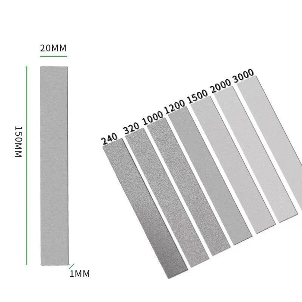 ​240-3000Grit 150x20mm Square Sandpaper Grinding Disc Sharpening Plate Jade Stone Metal Polishing Grinder Tools