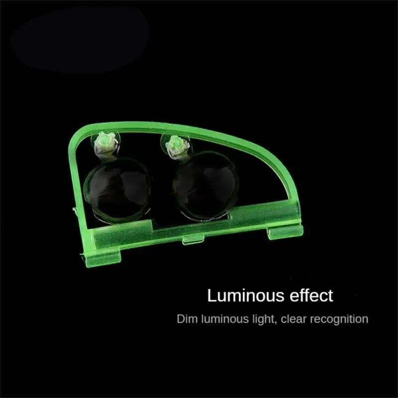 1 ชิ้น/ล็อตสัญญาณเตือนภัยตกปลา Bell Luminous Sea Fishing Feeder ตกปลา Bell TWIN Sea Rod TIP Fish Bell ALARM Fishing Tackle