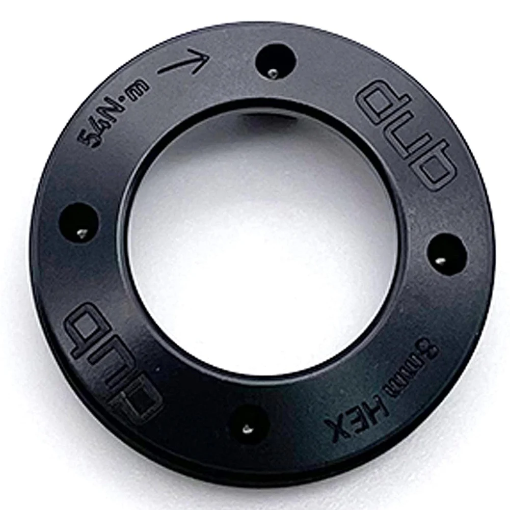 Crank Arm Cap Compatible for SRAM Dub System,Black Aluminum Alloy M18/M30 Side Cover BB30 /Dub, Crank Arm Fixing Cap