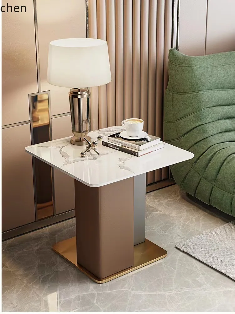 CZ Modern Minimalist Small Apartment Creative Small Coffee Table Living Room Sofa Small Square Table
