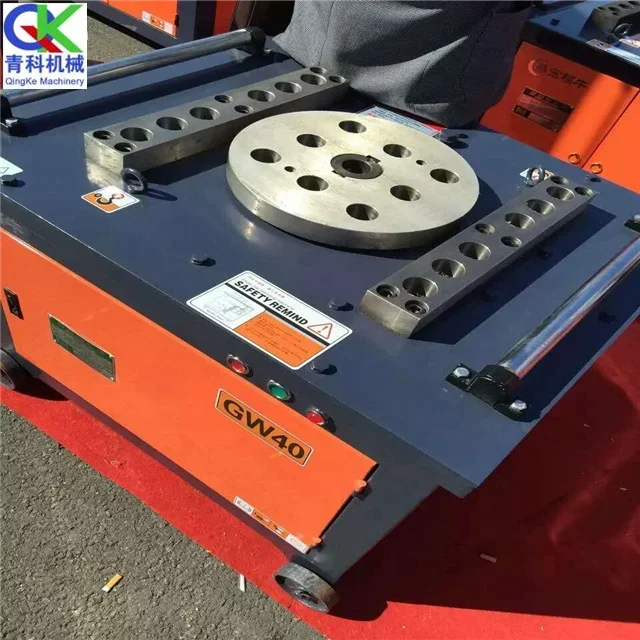 Rebar bender Wrought iron spiral reinforcing steel bar bending machine