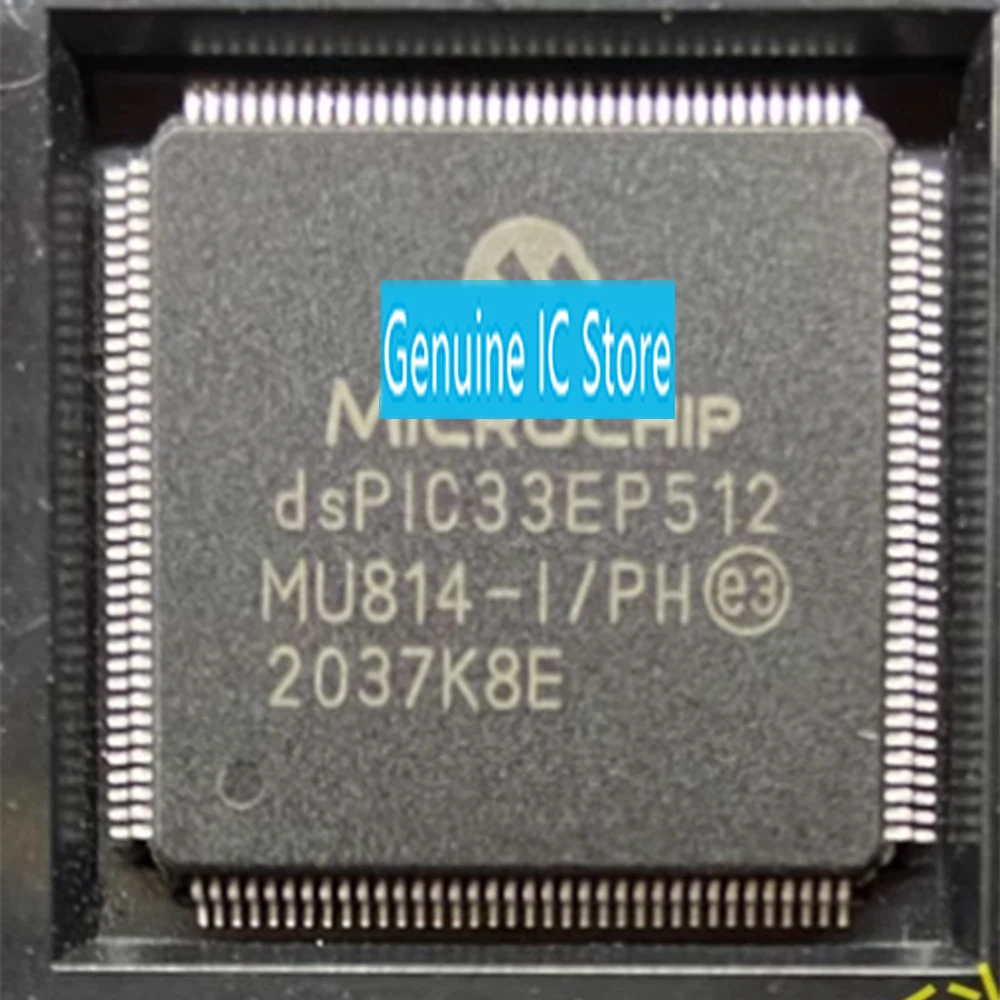 

DSPIC33EP512MU814-I/PH DSPIC33EP512MU814 DSPIC33EP512MU814-I DSPIC33EP512 TQFP144 New Original Genuine Ic