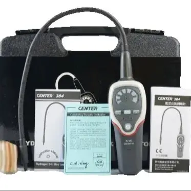 CENTER-384 Waterstof(H2) Gaslekdetector CENTER384 Detecteerbare gassen: Mengsel 5% Waterstof (H2) + 95% Stikstof(N)F