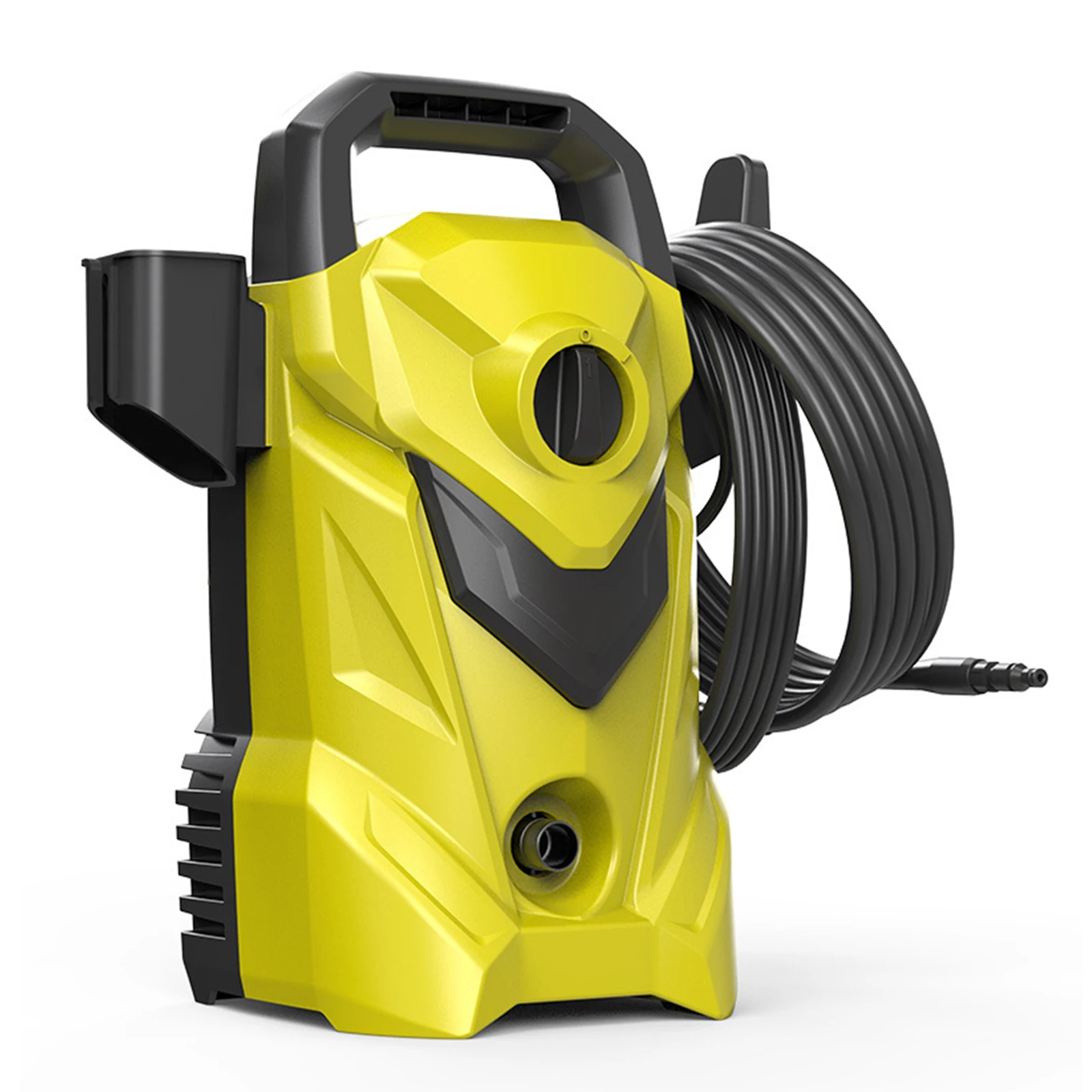 Electric High Pressure Washer 1400W,150bar,300l/h Stand-Up Pressure Washer with 10m Flexible Hose,for Terraces,Gardens,Cars