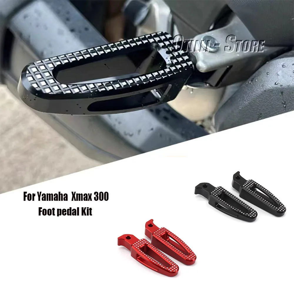 

New Motorcycle Accessories Footrest Footpegs Foot Pegs Rest Pedal For YAMAHA XMAX300 XMAX 300 X-MAX300 X-Max 300 2023 2024