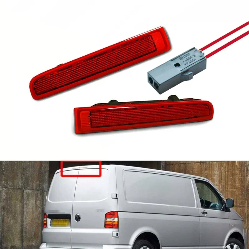 

3rd High Level Brake Light Barn Door SPR With Pre-Wired Connector Plug Left Right Lights Signal Lamp For VW Transporter T5 T6