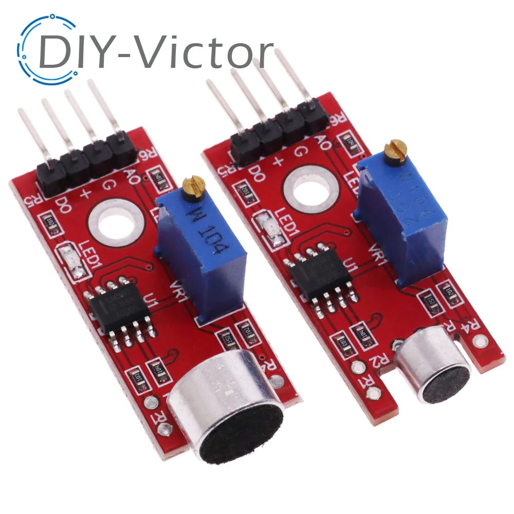 KY-038 KY-037 New 4pin Voice Sound Detection Sensor Module  AVR PIC Analog Digital Output Sensors For Arduino