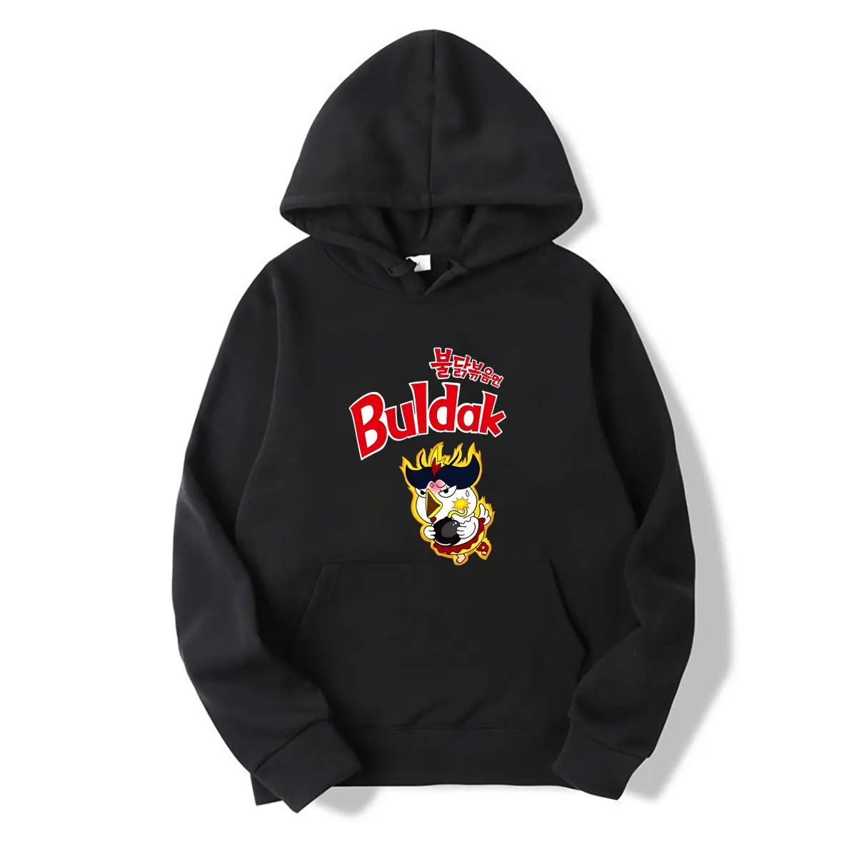 Buldak ramen chicken Hooded sweatshirt sports fans oversized customizeds Hooded sweatshirt for men