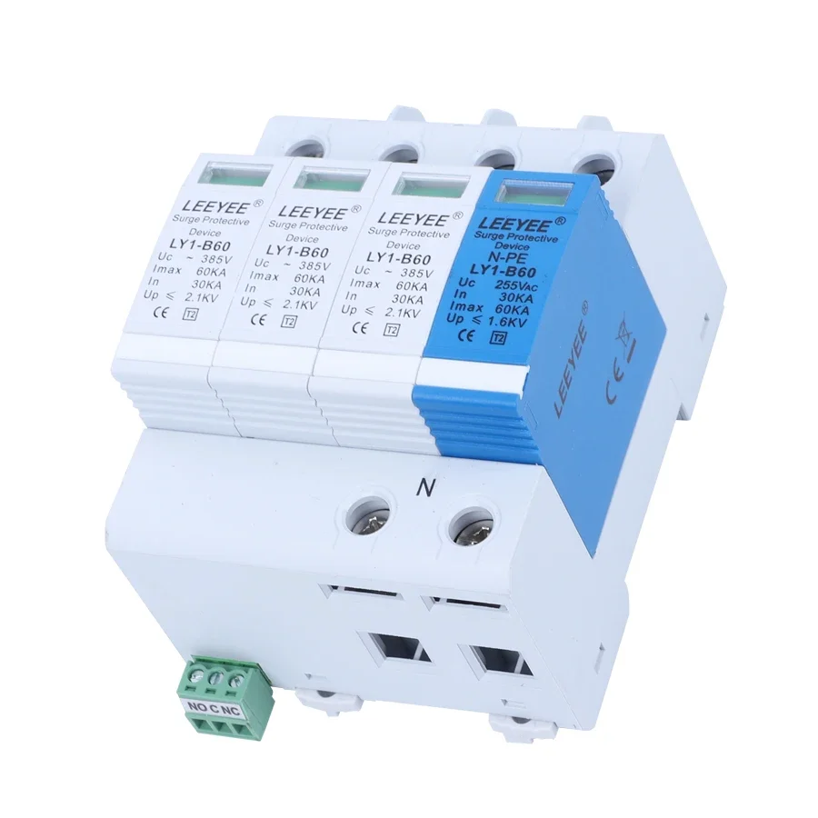 Hot Sale T2 spd 60kA 3P+NPE 380V Electrical Equipment Surge protection for lightning and Thunder protection
