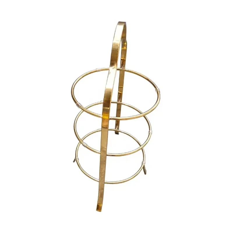 3 Tier Stainless Steel Cake Stand Gold Silver Reusable Dessert Display Rack for Holiday Party Thanksgiving Christmas