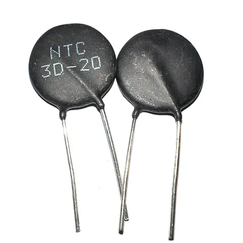 5Pcs NTC Thermistor Negative Temperature Coefficien 1.3D-20 2.5D-20 3D-20 5D-20 10D-20 16D-20 47D-20 20D-20