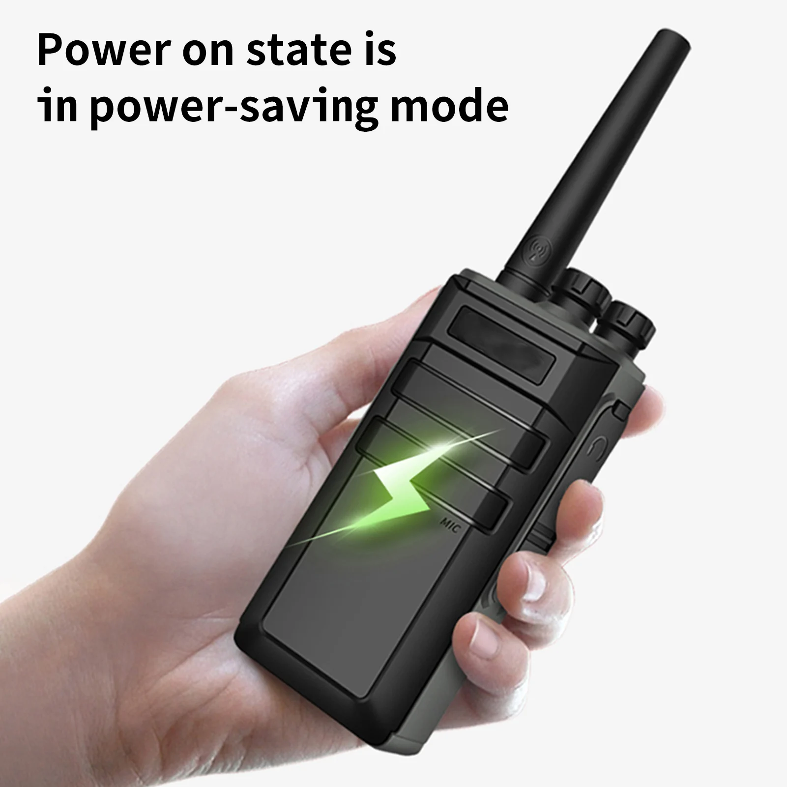 Walkie Talkie N7 Walkie Talkies de largo alcance para adultos con 16 canales para senderismo, viaje de acampada, enchufe del Reino Unido