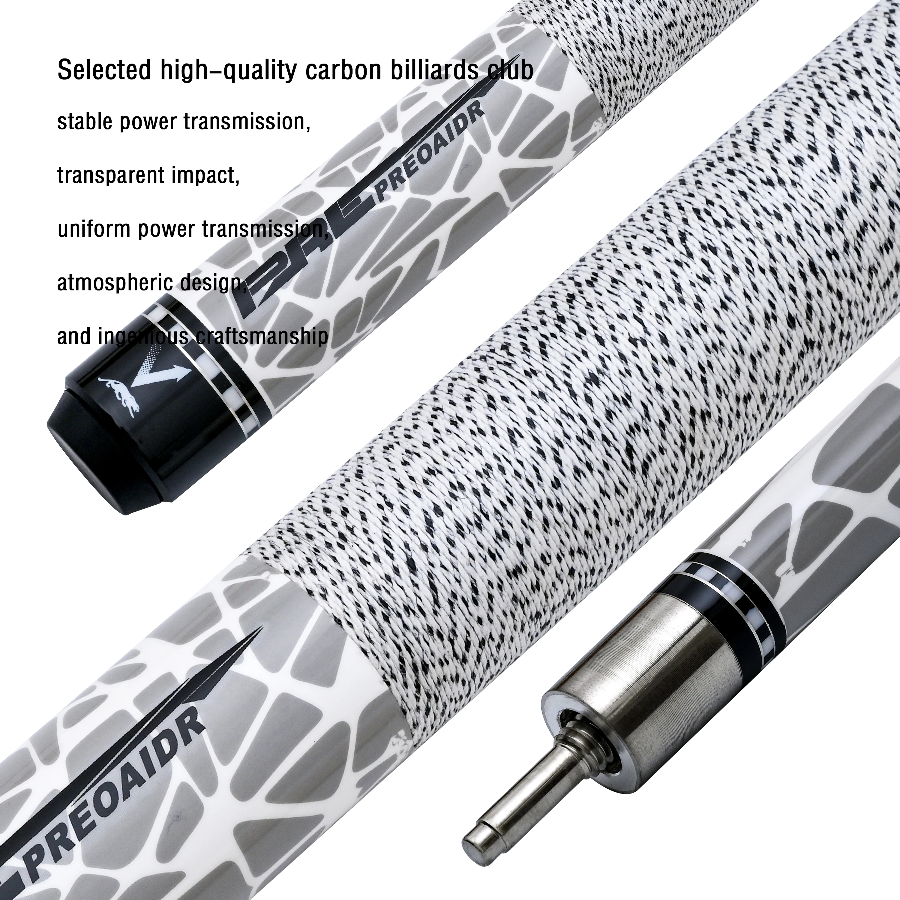 

High-Traction 12.75mm Multi-Layer Cue Tip w/ Premium Maple Ferrule & Contour Wrap - Ultimate Spin Control Gift for Players