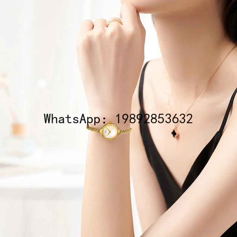 PYJ medieval light luxury fritillary high-value waterproof thin belt simple and versatile women's watch