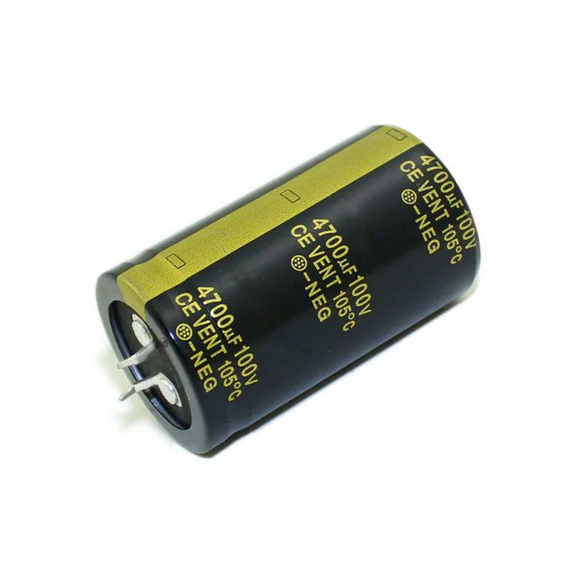 2Pcs  Audio Electrolytic Capacitor 25V 35V 63V 100V 200V 250V 400V 450V 470UF 2200UF 1000UF 22000UF For Hifi Amplifier Low ESR