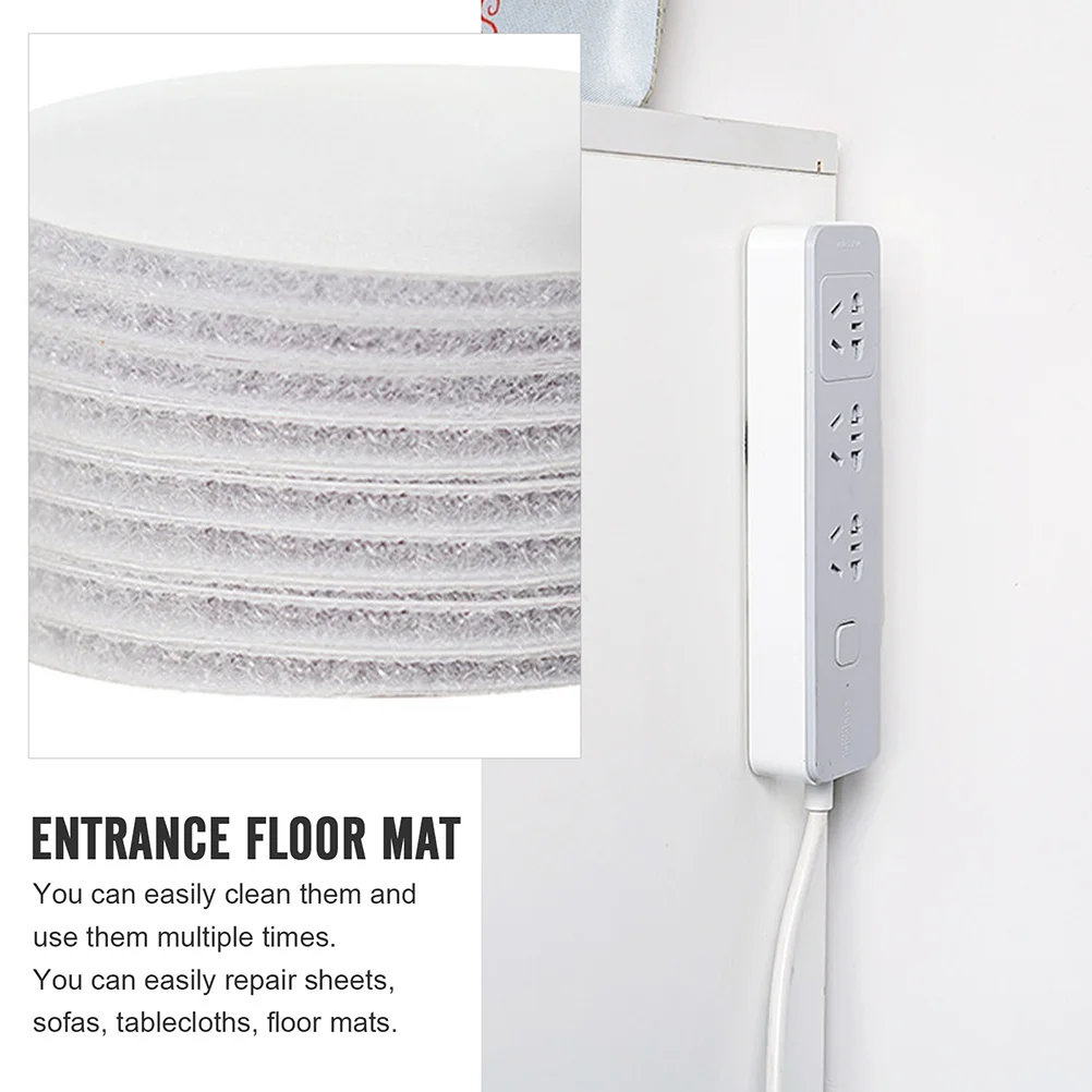 

5 set Pvc Multipurpose Fixing Stickers For Carpet Rug Sofa Cushion Non-Slip Gripper Home Hotel Office Use